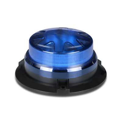 New Style LED-015 24SMD 3030 Ultra-thin blue beacon ambulance lights magnet