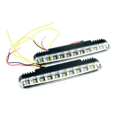 12V DRL-033 daytime led driving lights led day running lights 3 wires led daytime running lights for automobile