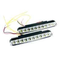 12V DRL-033 daytime led driving lights led day running lights 3 wires led daytime running lights for automobile