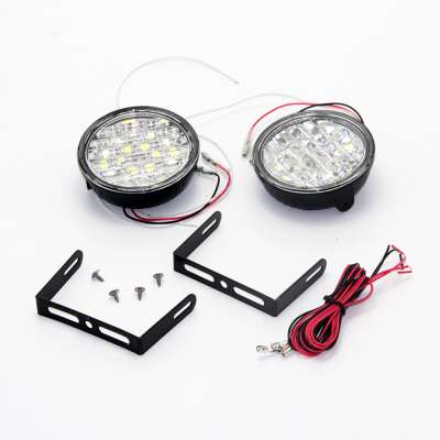 Automatic turn-off Round 36 pcs 5050 high power led driving lights led daytime running lights for cars drl lights